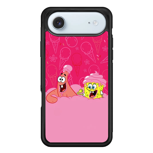 Spongebob and Patrick Eating Ice Cream iPhone 17 Air Case - Xtracase