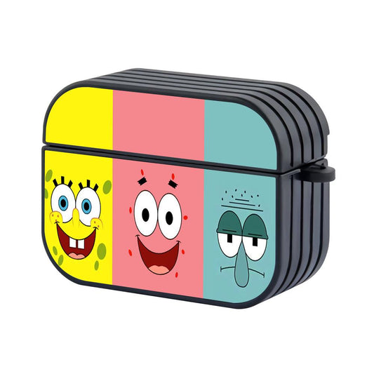 Spongebobs The Neighbour Smile Hard Plastic Case Cover For Apple Airpods Pro 2-Xtracase