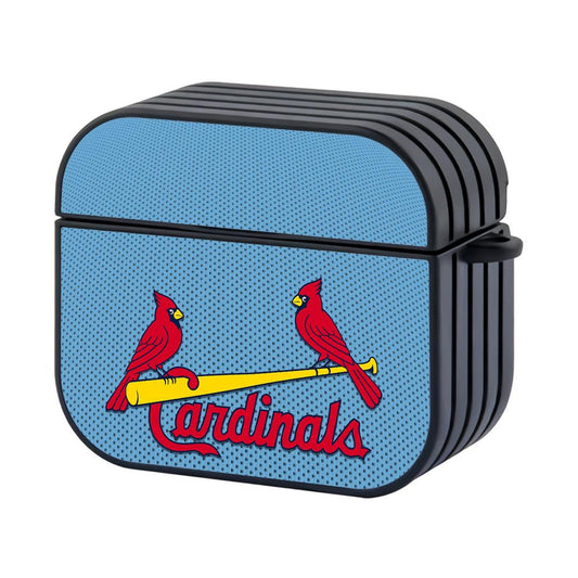 St Louis Cardinals Ocean Vibes Hard Plastic Case Cover For Apple Airpods 4-Xtracase