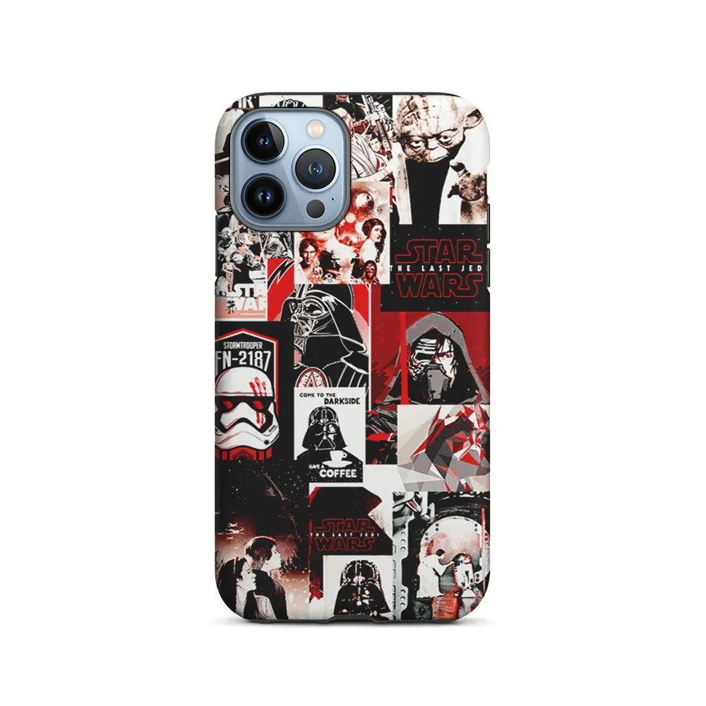 Star Wars Aesthetic Collage iPhone 13 Pro Case-2 in 1 Tough Case-Xtracase