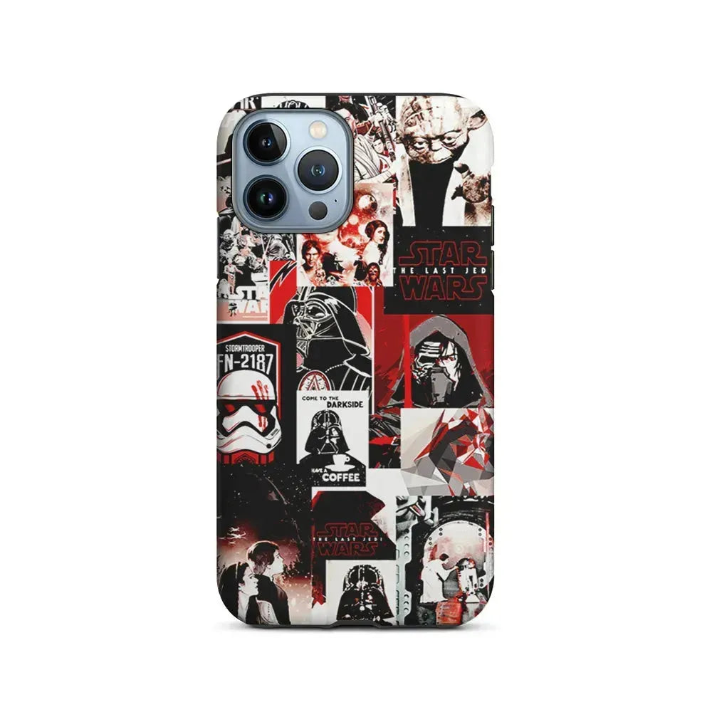 Star Wars Aesthetic Collage iPhone 15 Pro Max Case-2 in 1 Tough Case-Xtracase