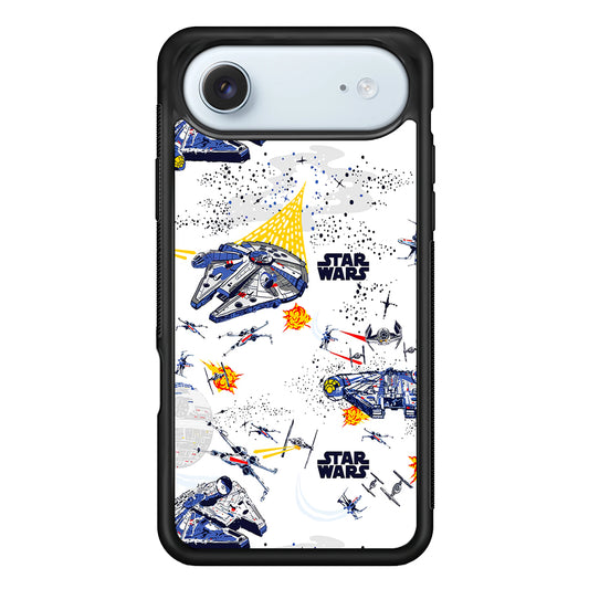 Star Wars Aircraft on Galaxy iPhone 17 Air Case - Xtracase