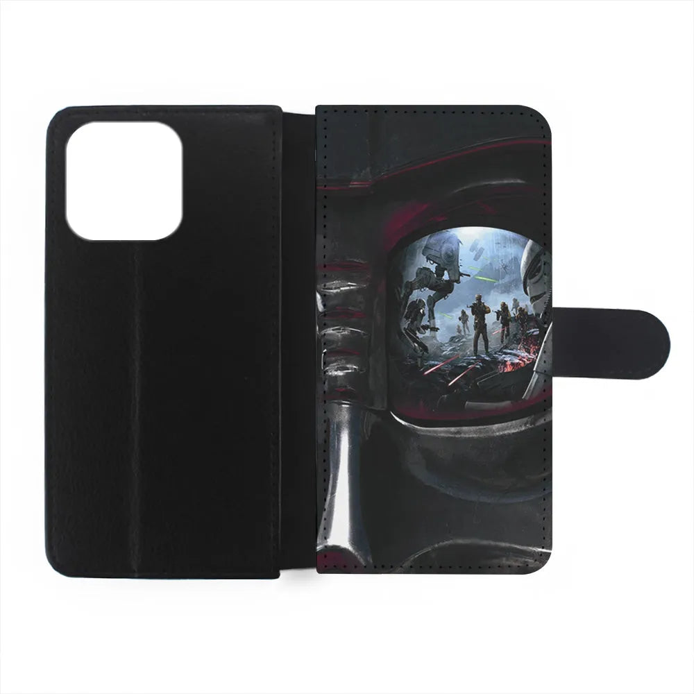 Star Wars Darth Vader Eye iPhone 13 Pro Case-Flip Wallet Case-Xtracase