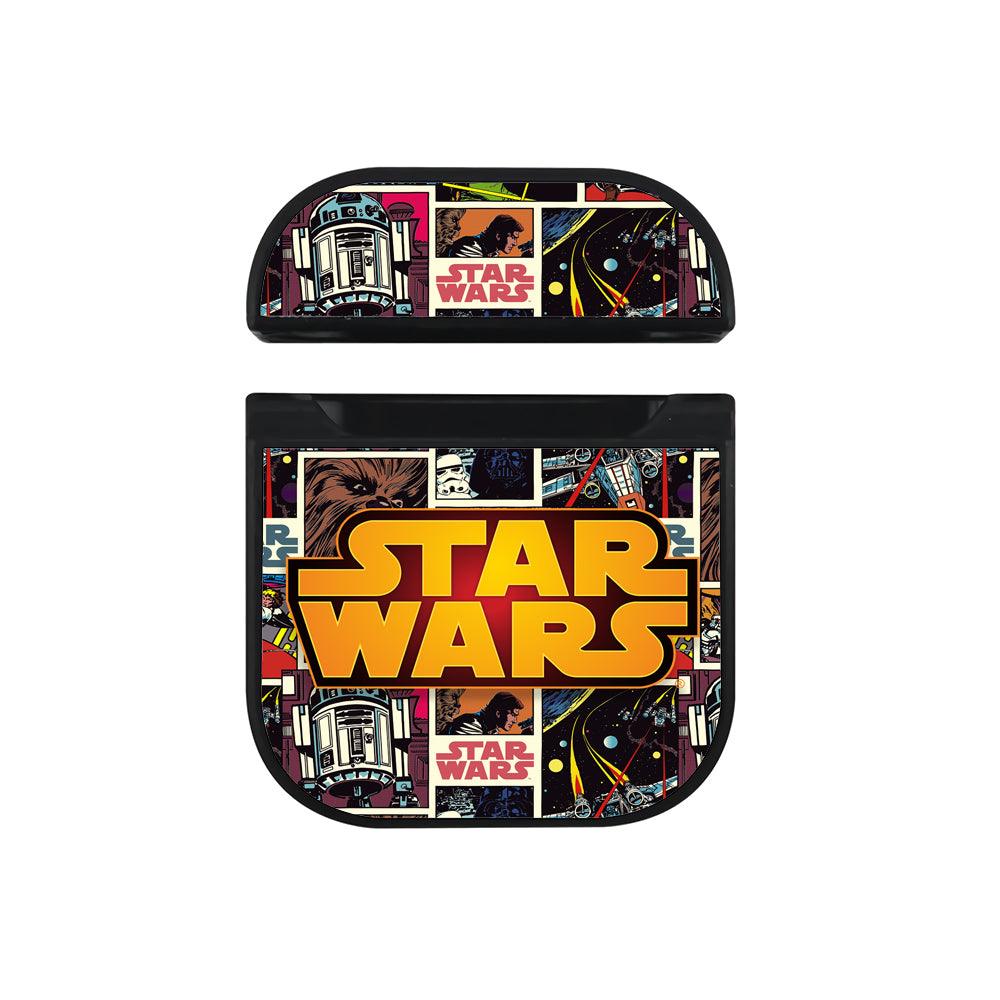 Star Wars Journey on The Space Hard Plastic Case Cover For Apple Airpods-Xtracase