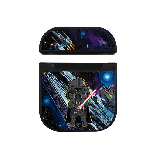 Star Wars Shadow over The Space Hard Plastic Case Cover For Apple Airpods-Xtracase