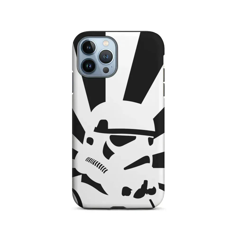 Star Wars Stormtrooper Black White iPhone 15 Pro Max Case-2 in 1 Tough Case-Xtracase