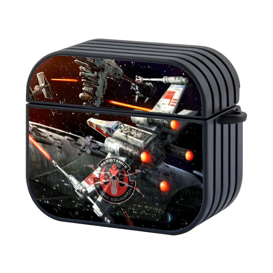 Star Wars The X Wing Squad Hard Plastic Case Cover For Apple Airpods 4-Xtracase