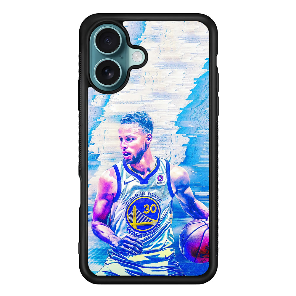 Stephen Curry Golden State Art iPhone 16 Plus Case - Xtracase