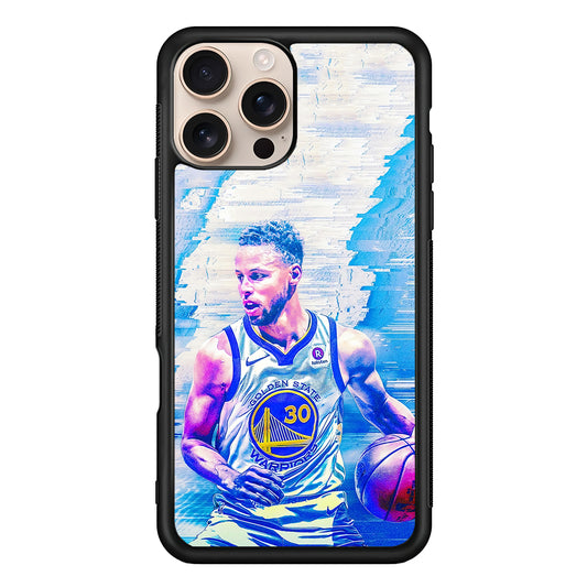 Stephen Curry Golden State Art iPhone 16 Pro Case - iPhone 16 Pro
