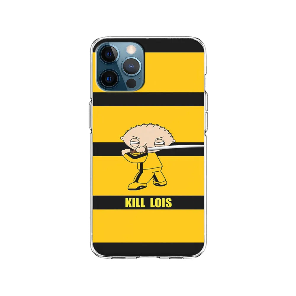 Stewie Kills Lois Family Guy iPhone 13 Pro Case-Clear Soft Case-Xtracase