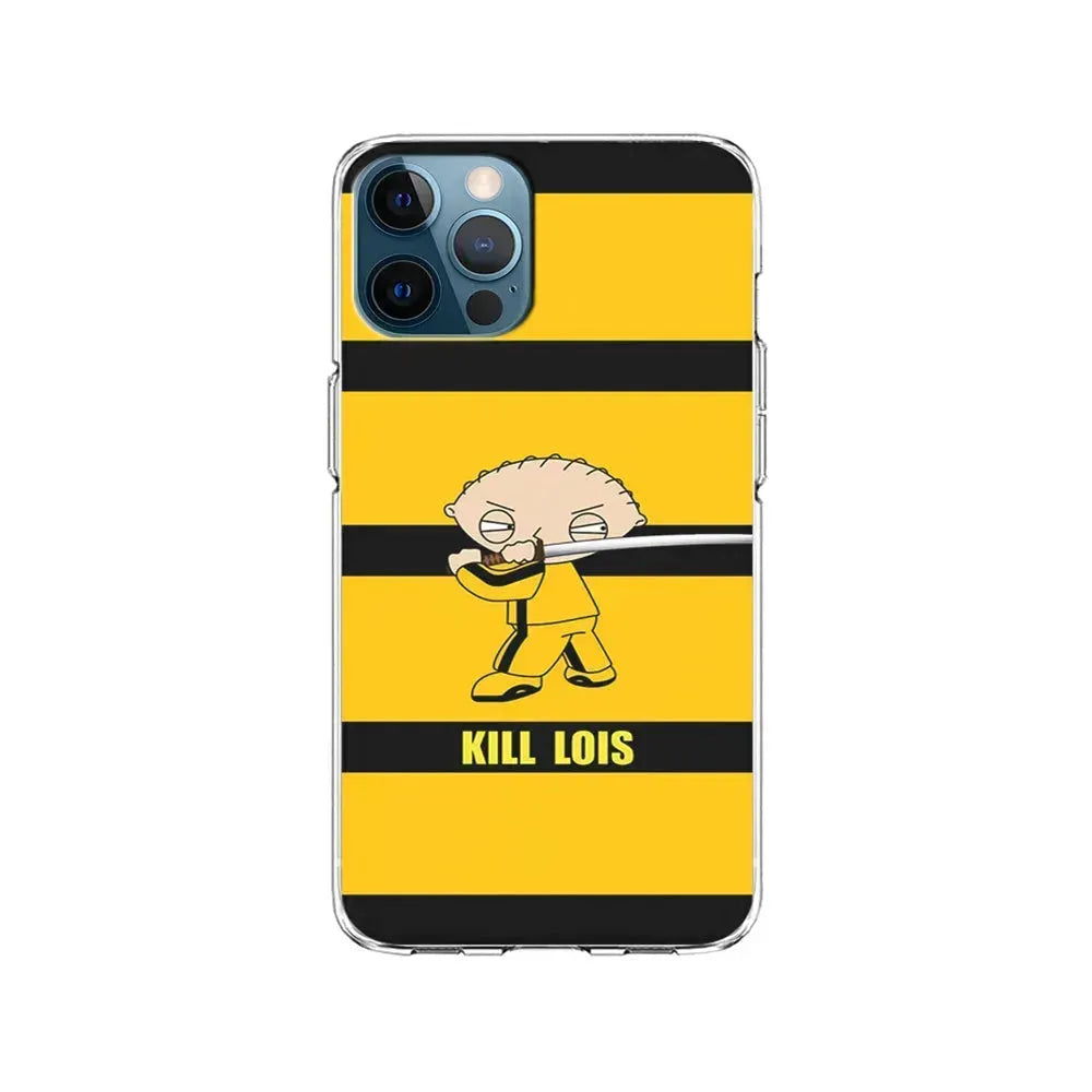Stewie Kills Lois Family Guy iPhone 15 Pro Max Case-Clear Soft Case-Xtracase