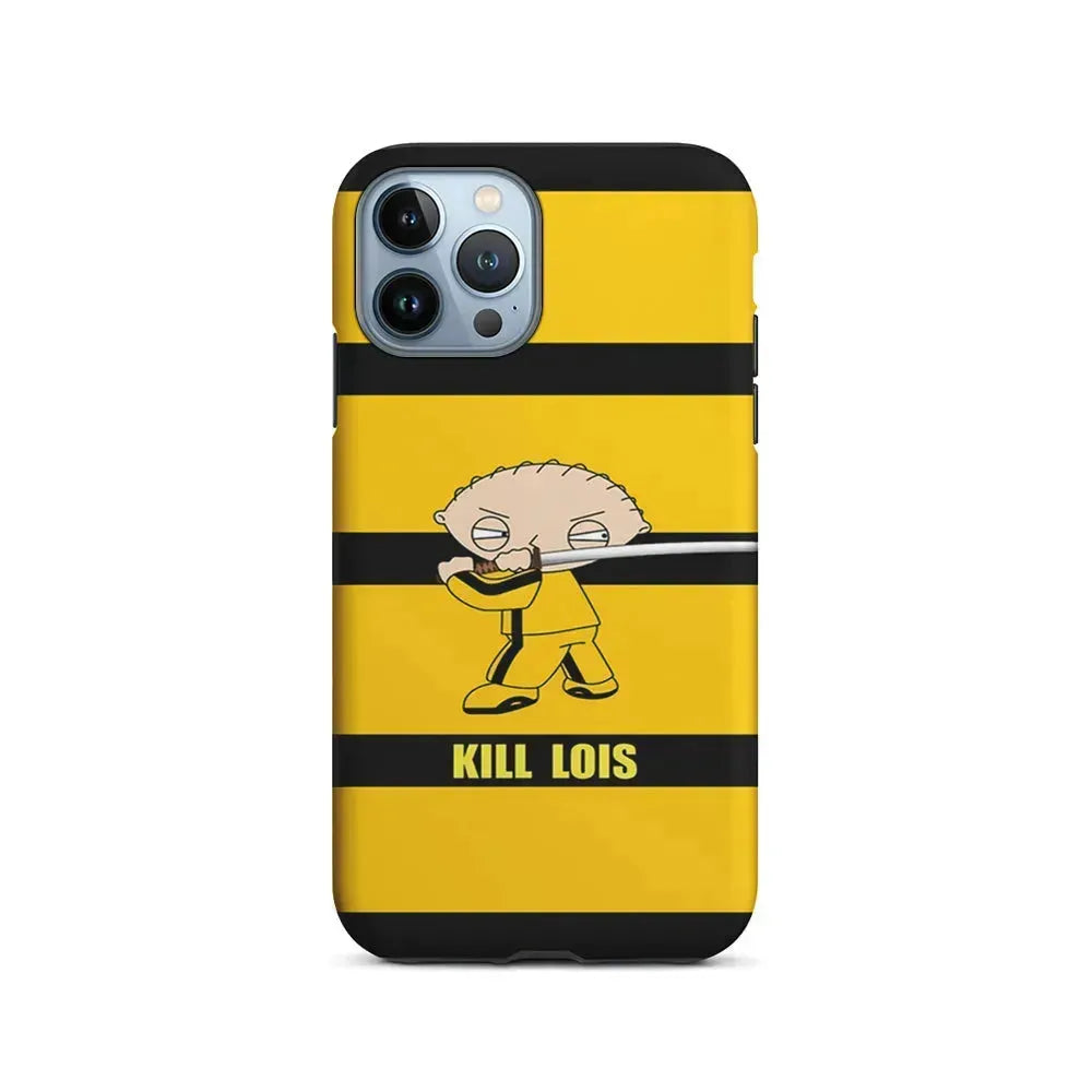 Stewie Kills Lois Family Guy iPhone 15 Pro Max Case-2 in 1 Tough Case-Xtracase
