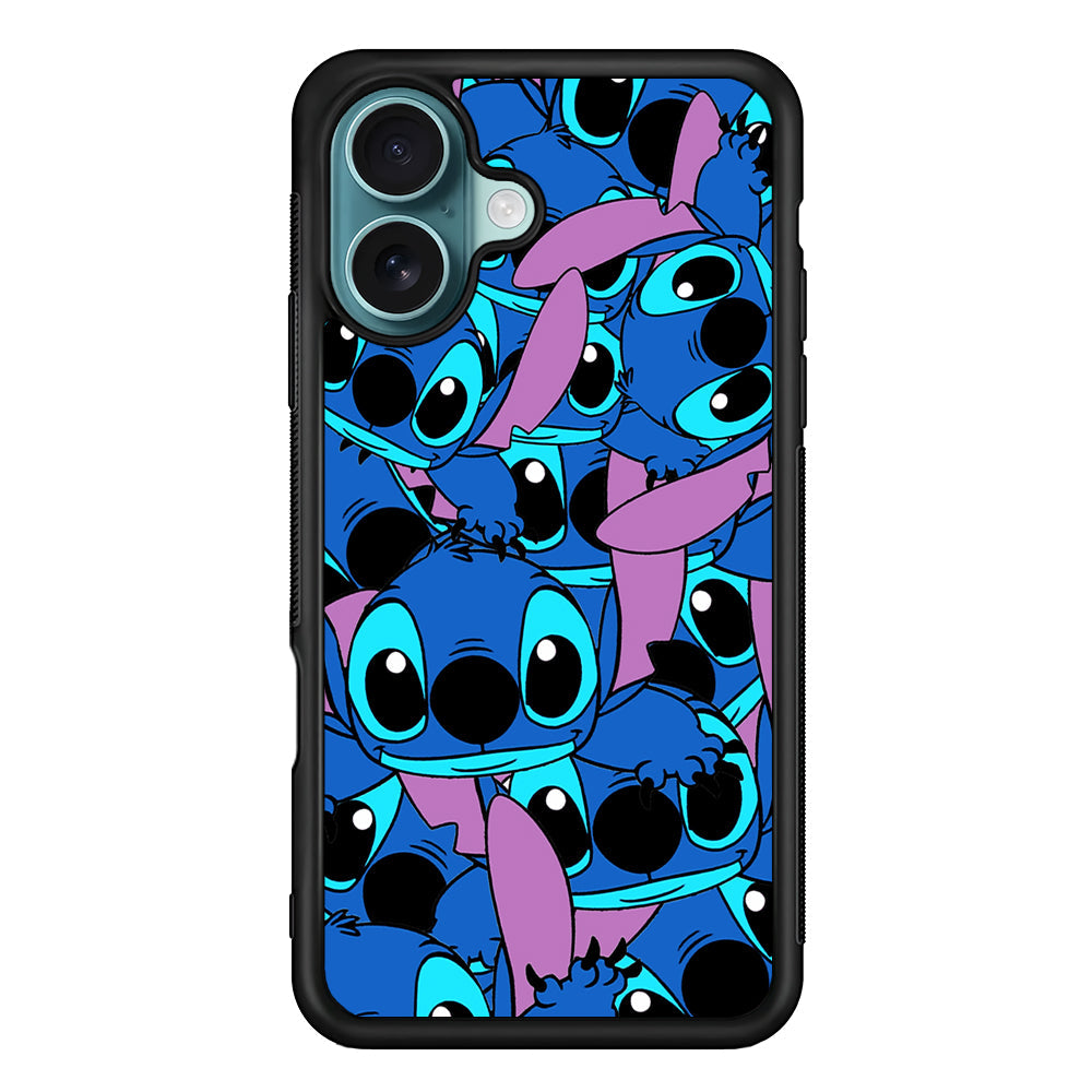 Stitch Blue Cute iPhone 16 Plus Case - Xtracase