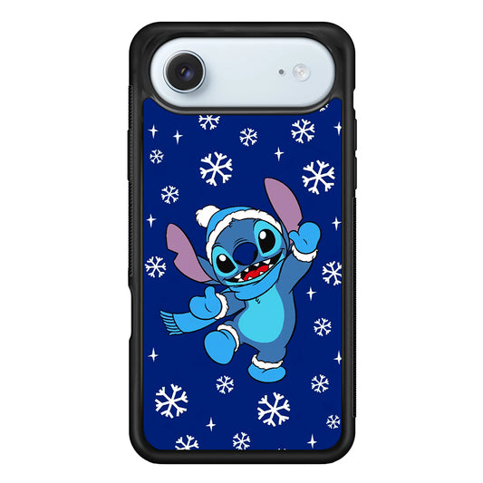 Stitch Navy Winter iPhone 17 Air Case - Xtracase