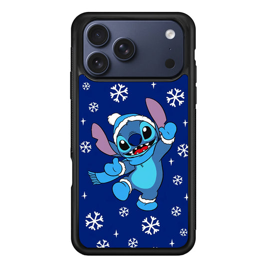Stitch Navy Winter iPhone 17 Pro Max Case - Xtracase