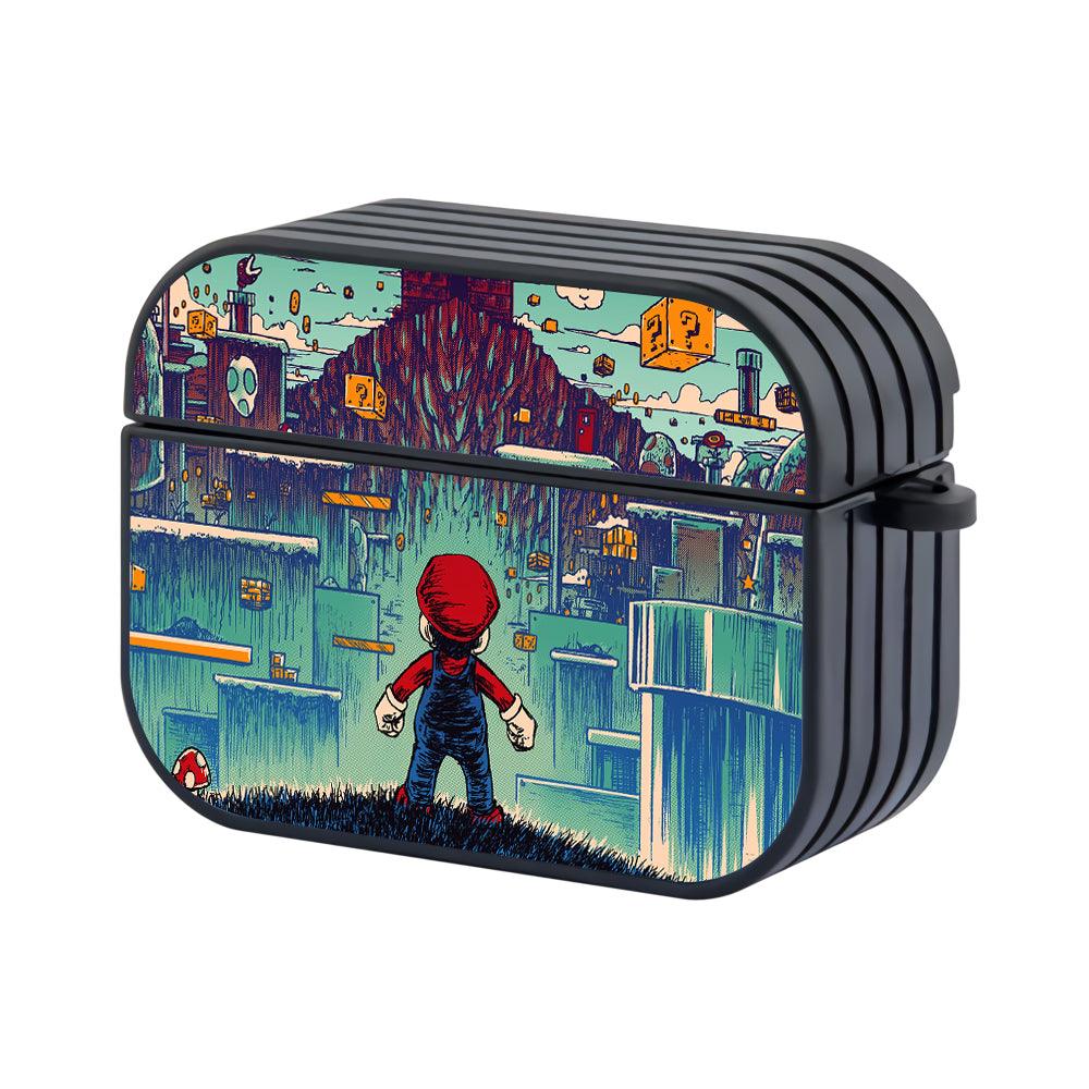 Super Mario The Struggle Is Not Over Hard Plastic Case Cover For Apple Airpods Pro 3-Xtracase