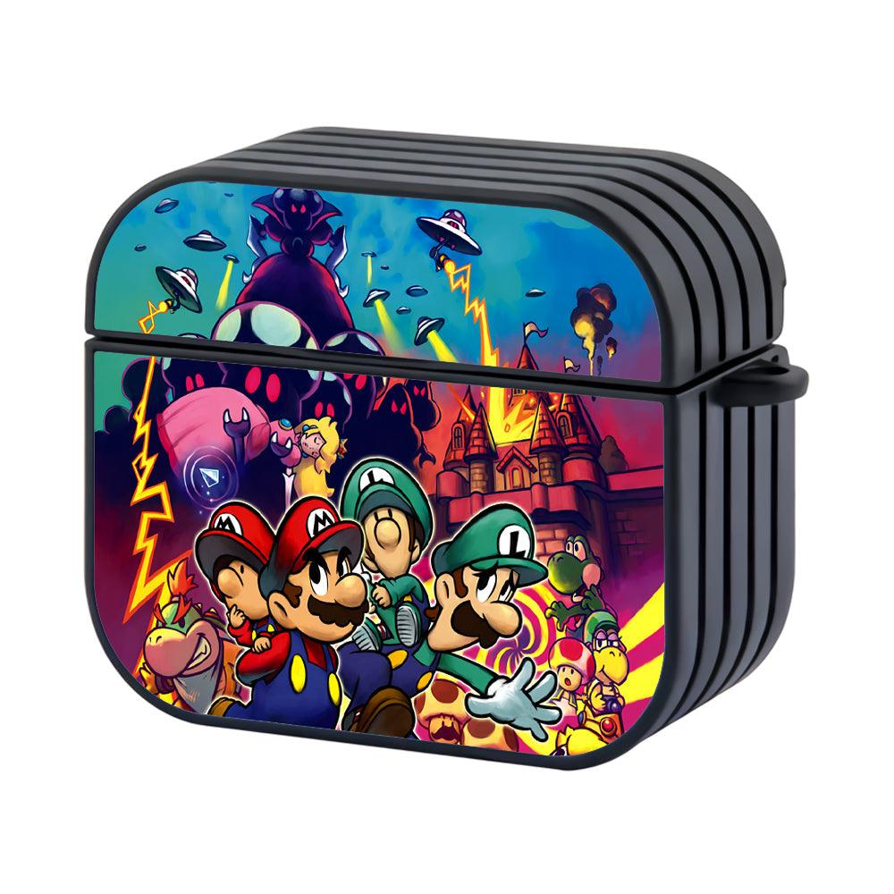 Super Mario Troublesome Mushroom Apple Airpods 4 Case-Xtracase