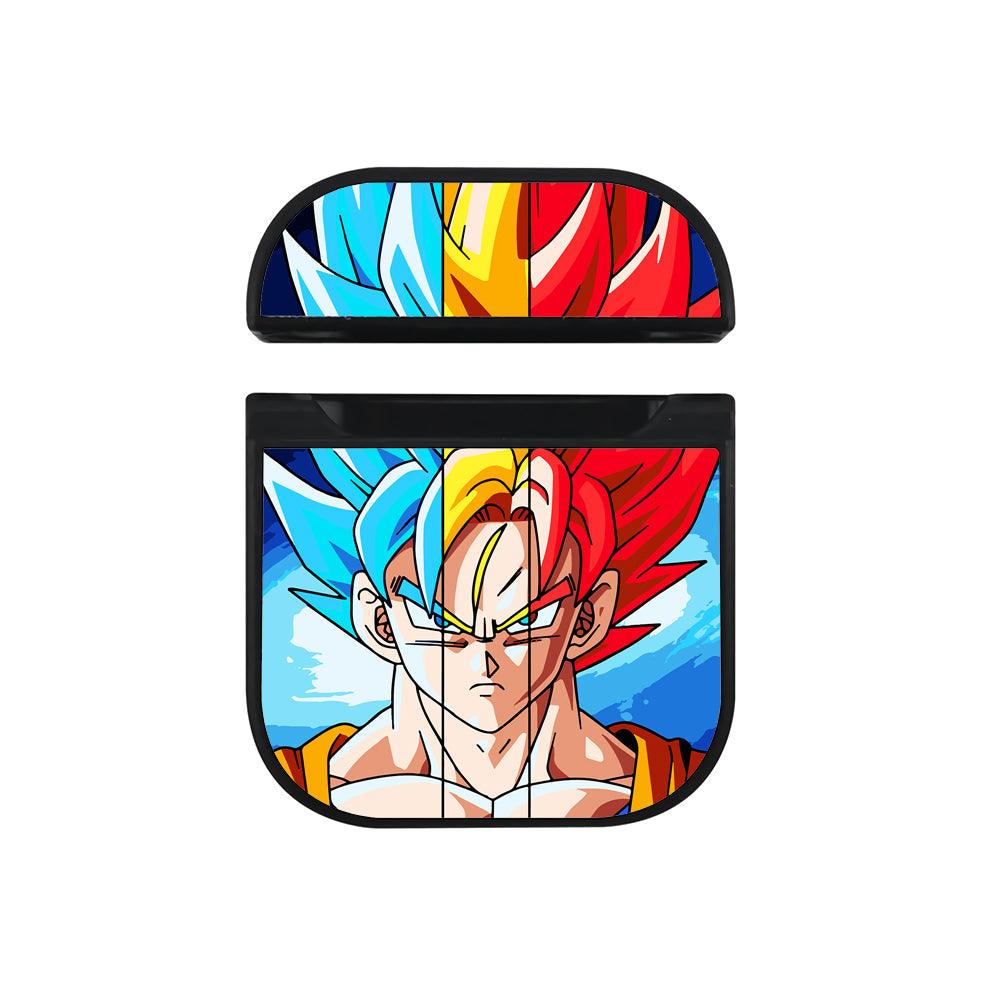 Super Saiyan Goku Dragon Ball Hard Plastic Case Cover For Apple Airpods-Xtracase