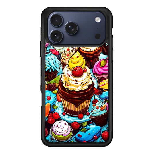Sweet Desserts Food Doodle iPhone 17 Pro Max Case - Xtracase