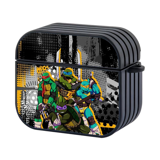 TMNT Always on Standby Hard Work Apple Airpods 4 Case-Xtracase