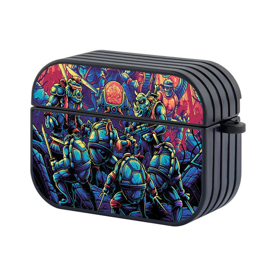 TMNT Overcoming the Final Obstacle Hard Plastic Case Cover For Apple Airpods Pro 3-Xtracase