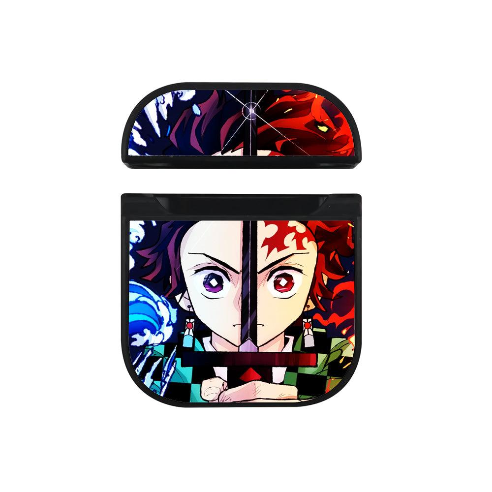 Tanjiro Kamado Demon Slayer Anime Hard Plastic Case Cover For Apple Airpods-Xtracase