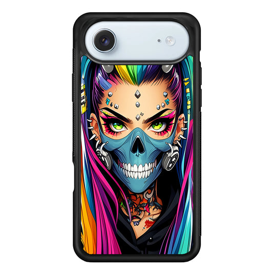 Tattooed Girl with Mask iPhone 17 Air Case - Xtracase