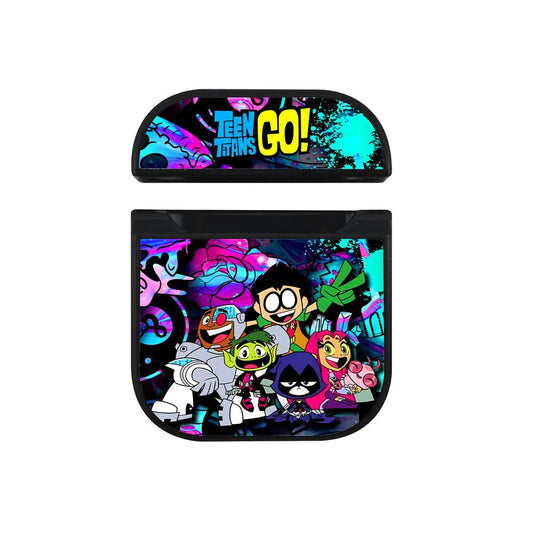 Teen Tiitans After Battle Hard Plastic Case Cover For Apple Airpods-Xtracase