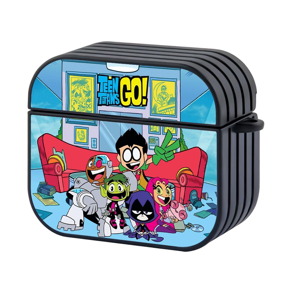 Teen Titans Go Smiles All Over The Room Apple Airpods 4 Case-Xtracase