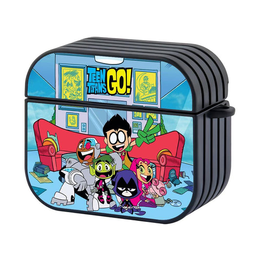 Teen Titans Go Smiles All Over The Room Apple Airpods 4 Case-Xtracase