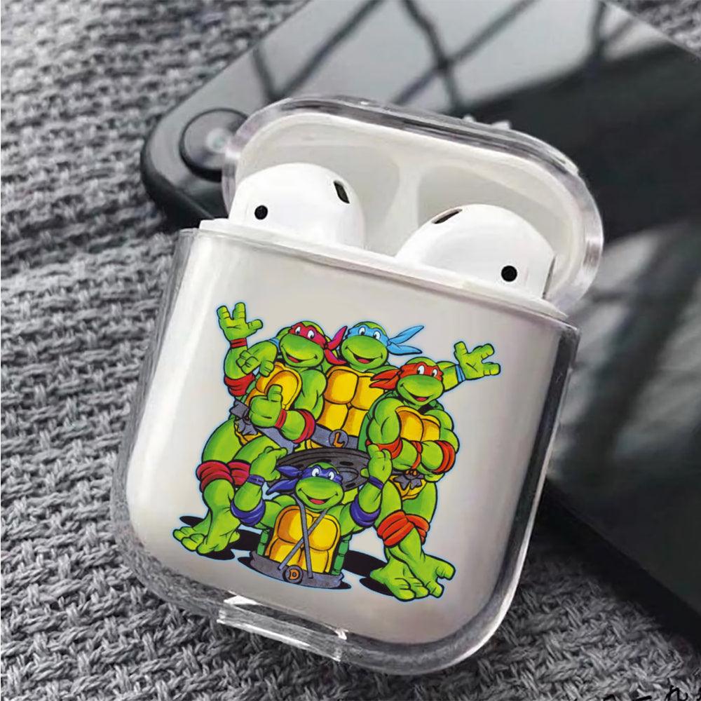Teenage Mutant Ninja Turtles Protective Clear Case Cover For Apple Airpods-Xtracase
