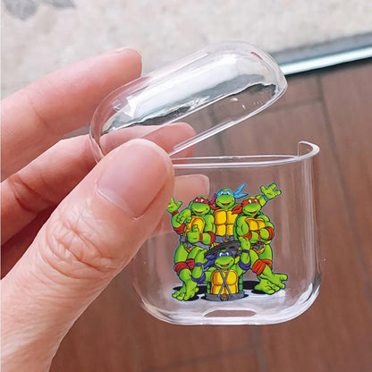 Teenage Mutant Ninja Turtles Protective Clear Case Cover For Apple Airpods-Xtracase