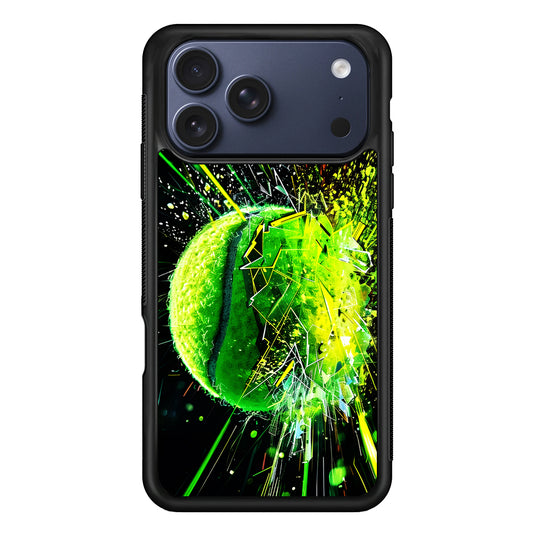 Tennis Ball Breaks Glass iPhone 17 Pro Max Case - Xtracase