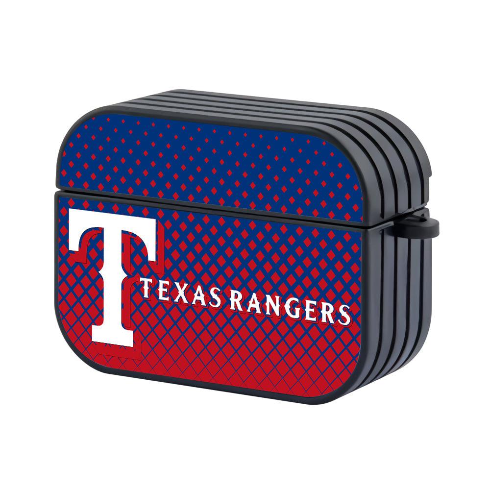 Texas Rangers MLB Time to Rise Hard Plastic Case Cover For Apple Airpods Pro-Xtracase