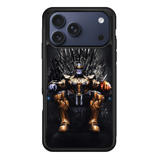 Thanos Sits On The Iron Throne iPhone 17 Pro Max Case - Xtracase