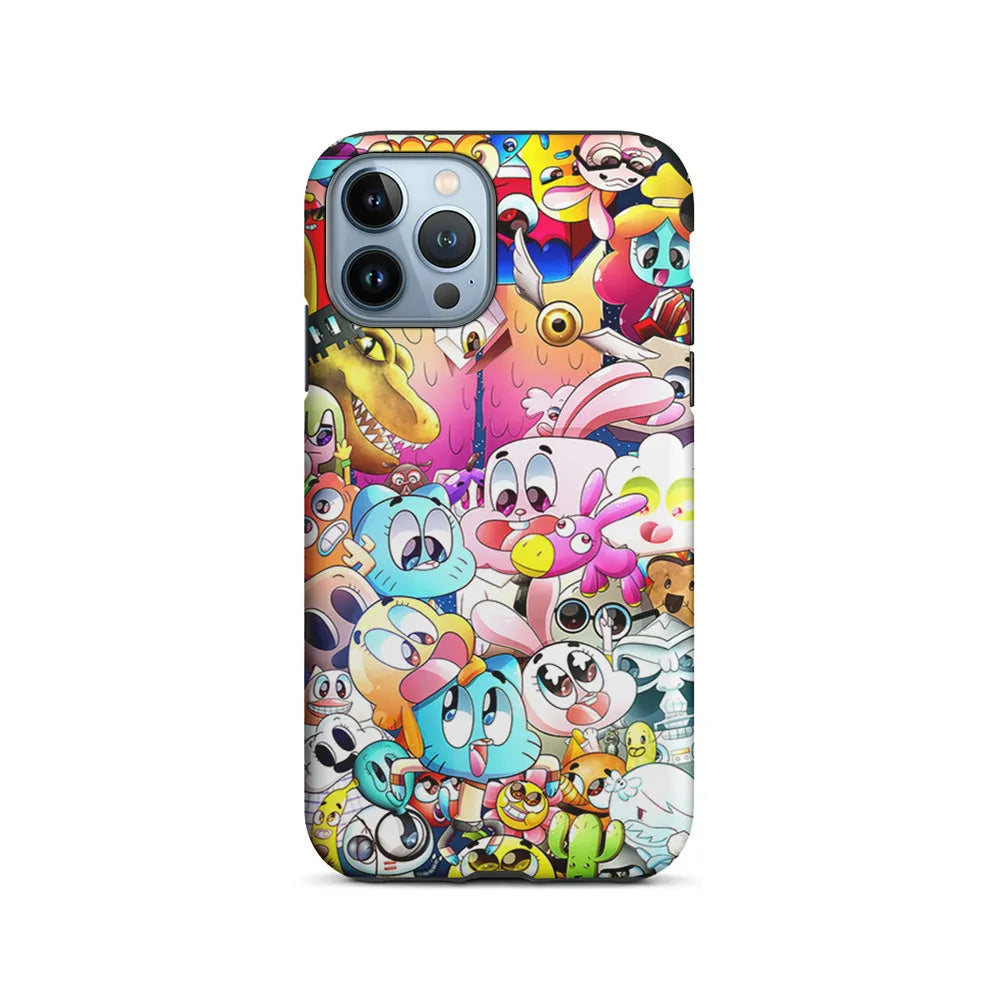 The Amazing World Of Gumball iPhone 13 Pro Case-2 in 1 Tough Case-Xtracase
