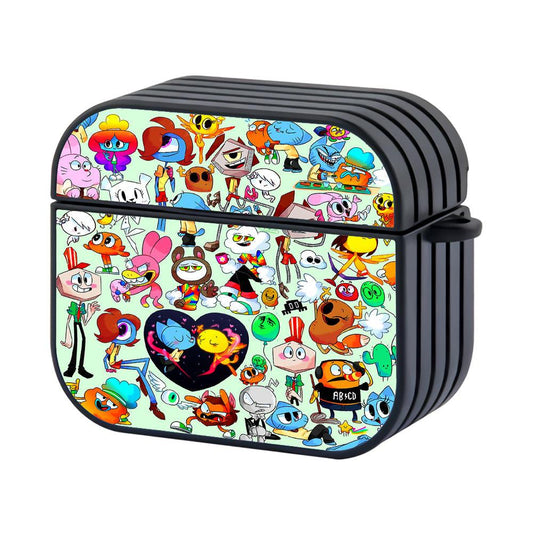The Amazing World of Gumball Doodle Apple Airpods 4 Case-Xtracase