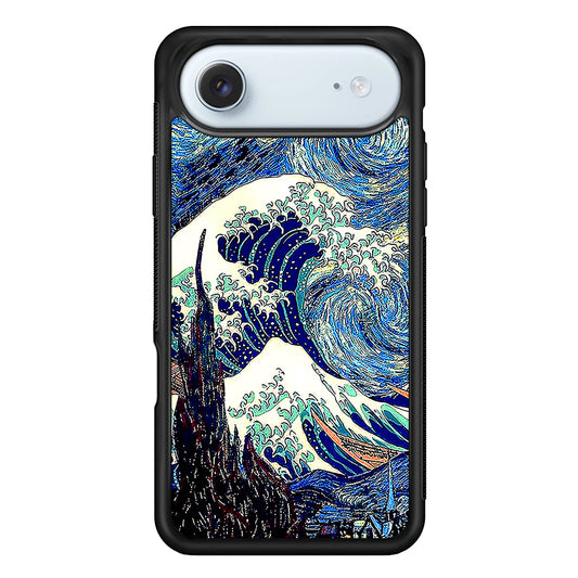 The Great Wave The Starry Night iPhone 17 Air Case - Xtracase