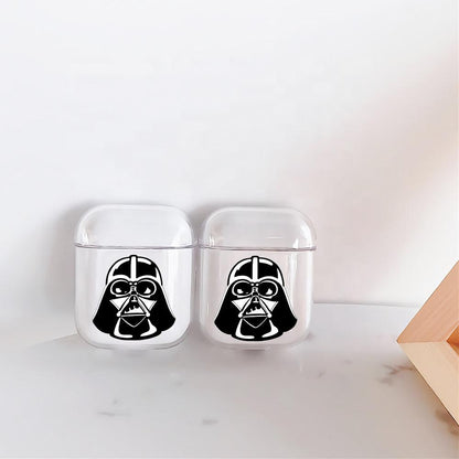 The Head of Darth Vader Protective Clear Case Cover For Apple Airpods-Xtracase