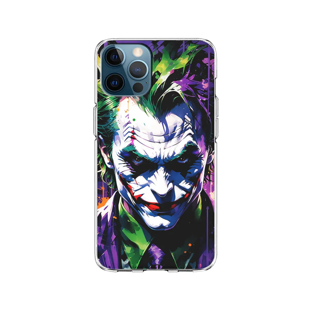 The Joker Comes Back iPhone 13 Pro Case-Clear Soft Case-Xtracase