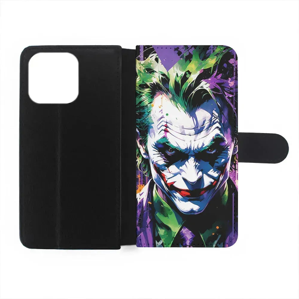 The Joker Comes Back iPhone 15 Pro Max Case-Flip Wallet Case-Xtracase