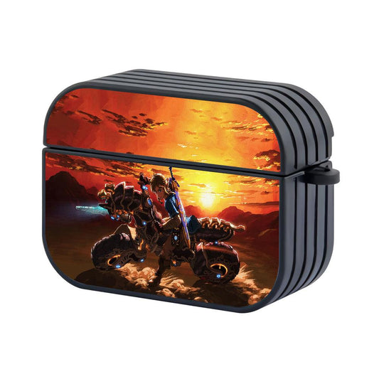 The Legend of Zelda Riding a Motorcycle Apple Airpods Pro 2 Case-Xtracase