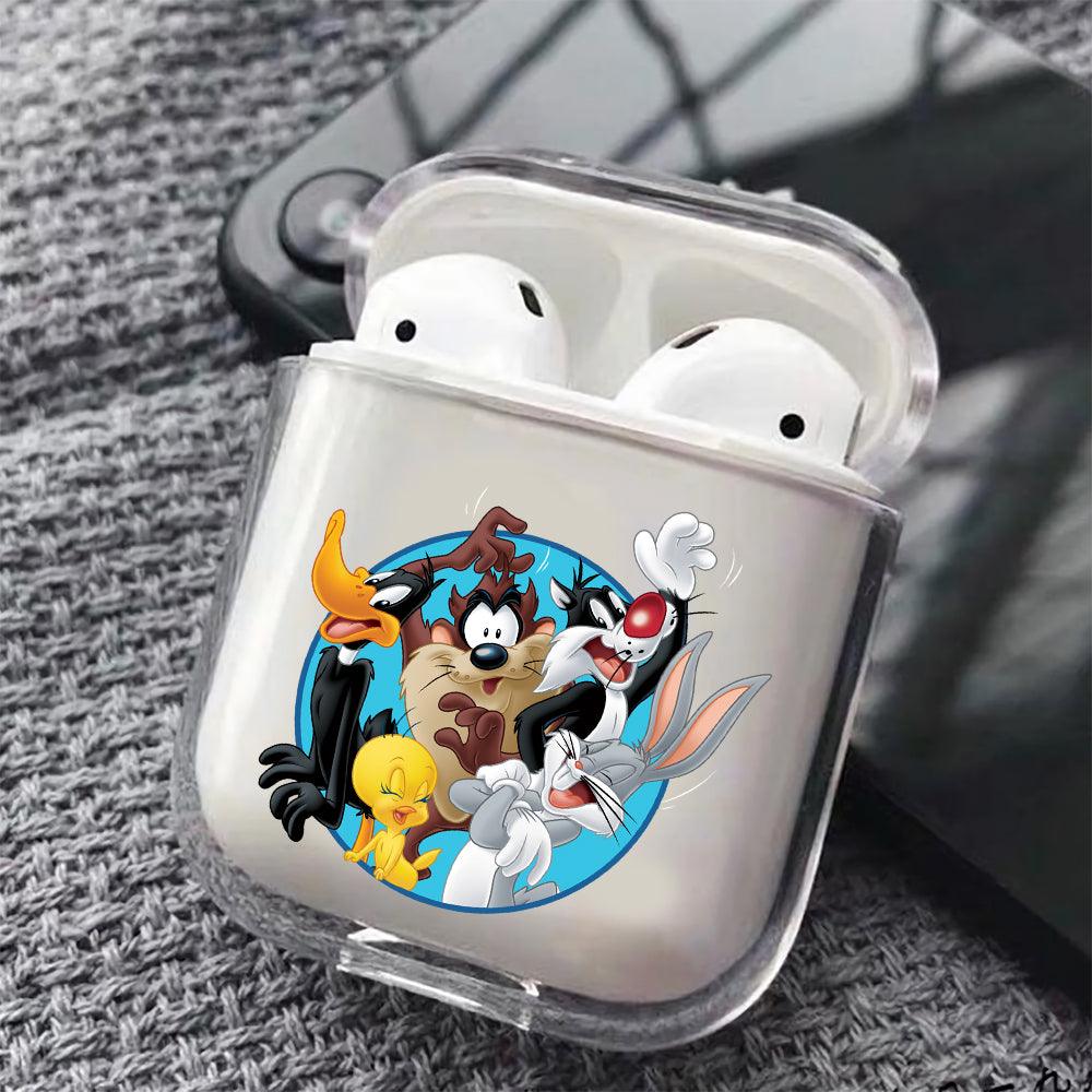 The Looney Tunes Family Protective Clear Case Cover For Apple Airpods-Xtracase