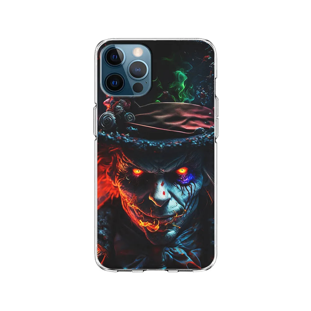 The Mad Hatter Alice in Wonderland iPhone 13 Pro Max Case-Clear Soft Case-Xtracase