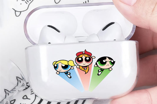 The Powerpuff Girls Apple Airpod Pro 3 Clear Case-Xtracase