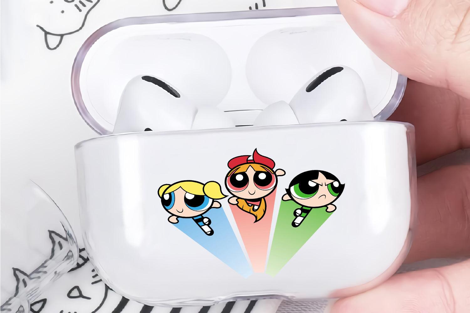 The Powerpuff Girls Protective Clear Case Cover For Apple Airpod Pro 2-Xtracase