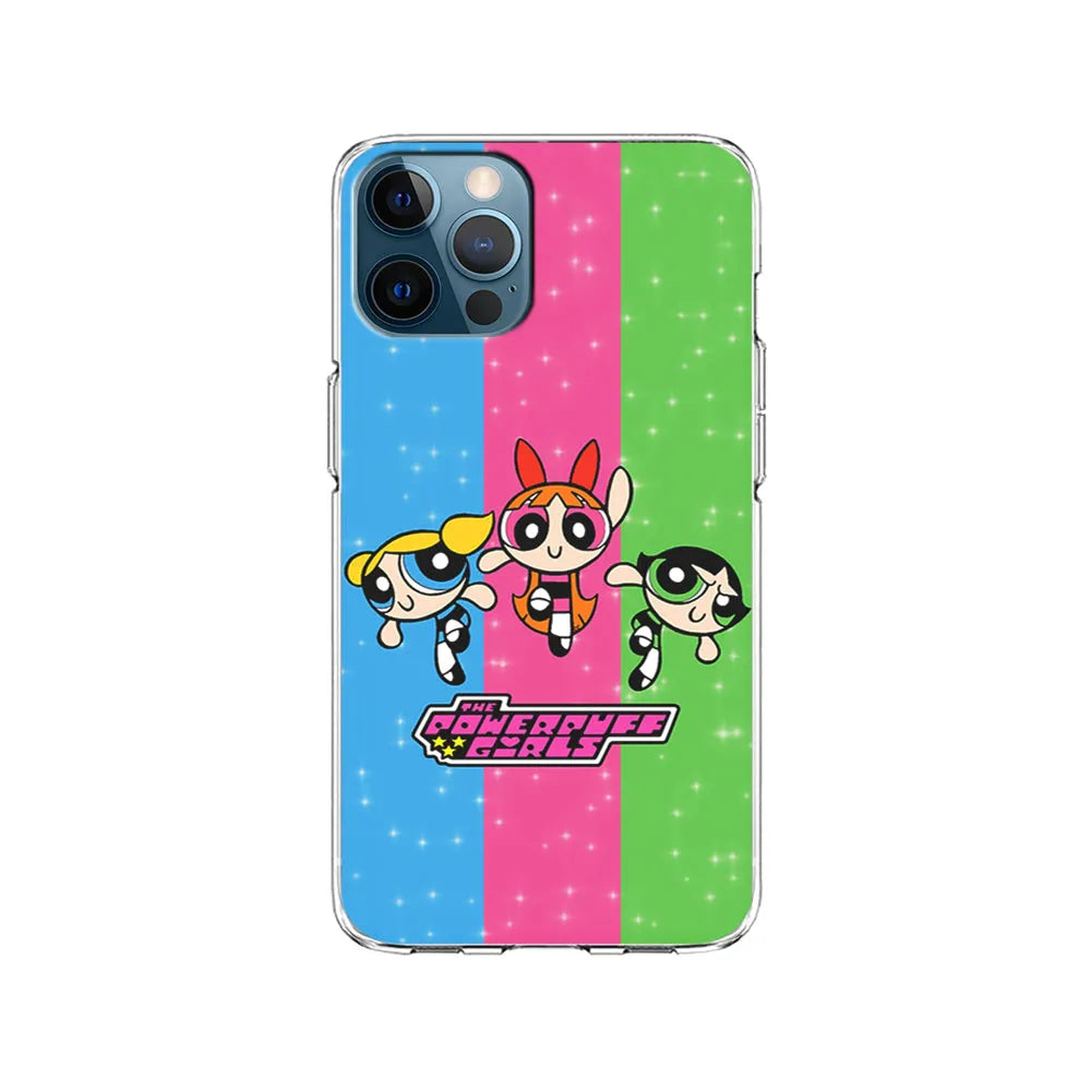The Powerpuff Girls Character iPhone 13 Pro Case-Clear Soft Case-Xtracase