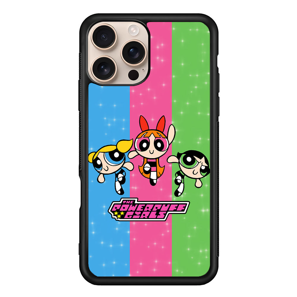 The Powerpuff Girls Character iPhone 16 Pro Max Case - iPhone 16 Pro Max