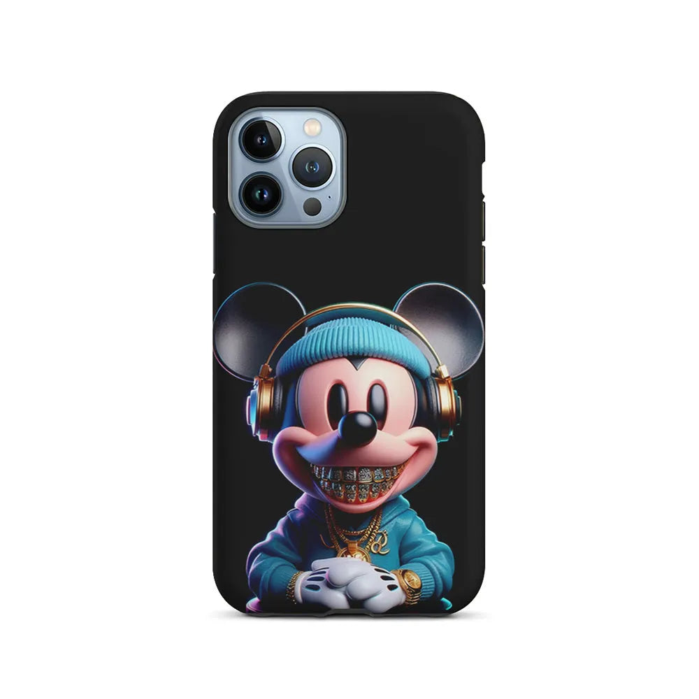 The Rich Mickey Mouse iPhone 13 Pro Case-2 in 1 Tough Case-Xtracase