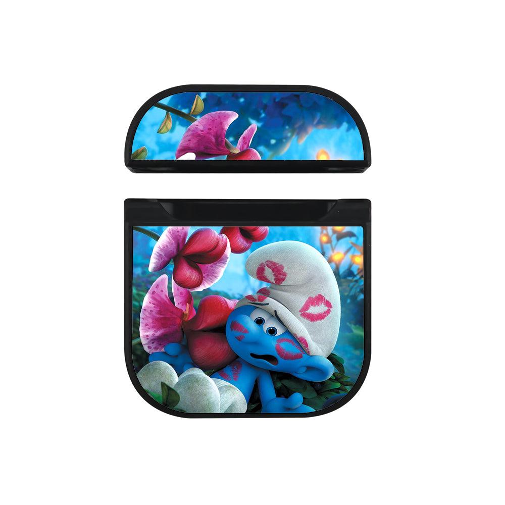 The Smurfs Kiss By Nature Hard Plastic Case Cover For Apple Airpods-Xtracase